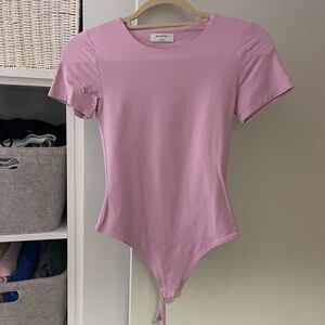 Babaton Soft Pink Bodysuit